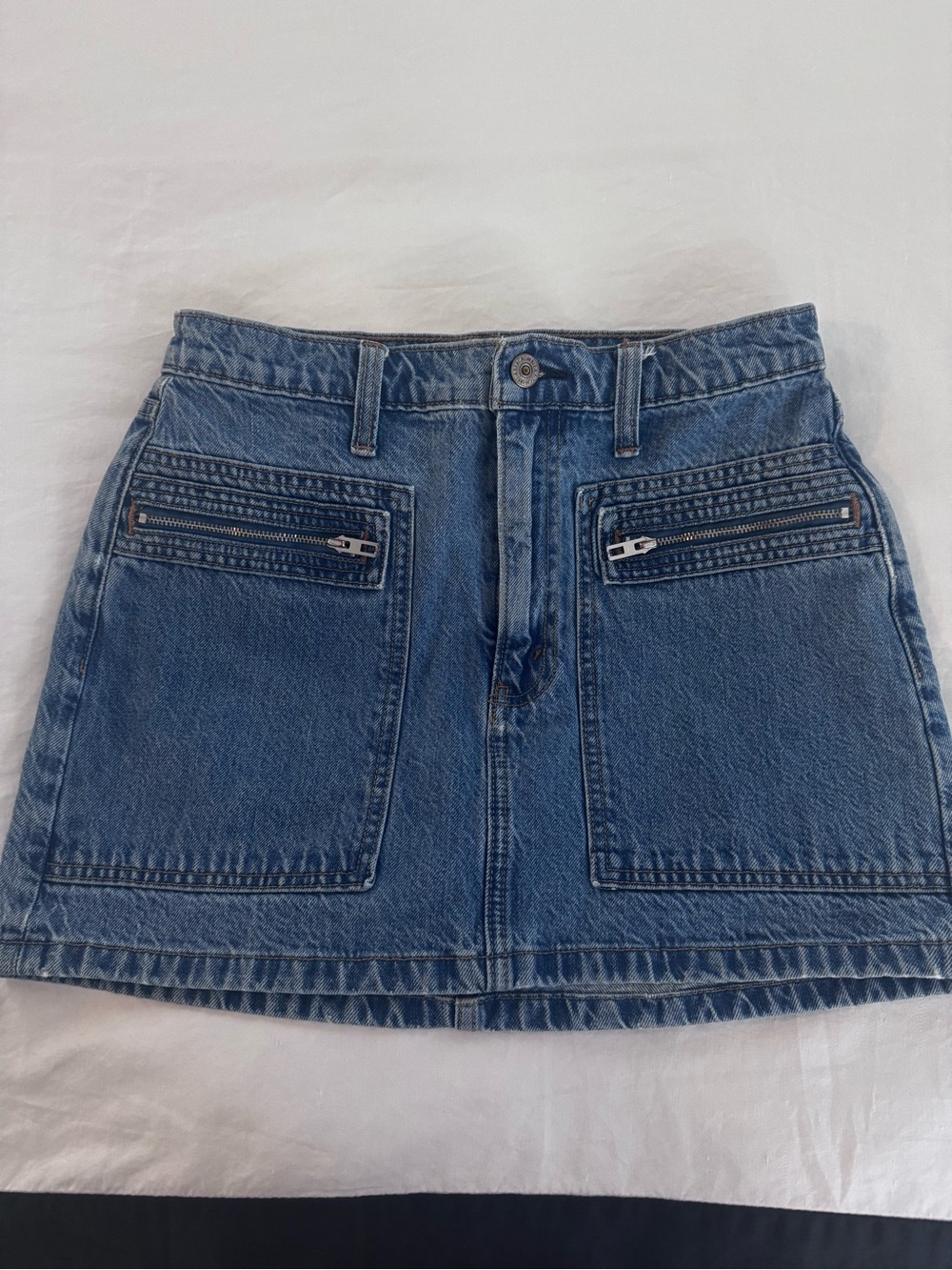 Abercrombie Mini Denin Skirt